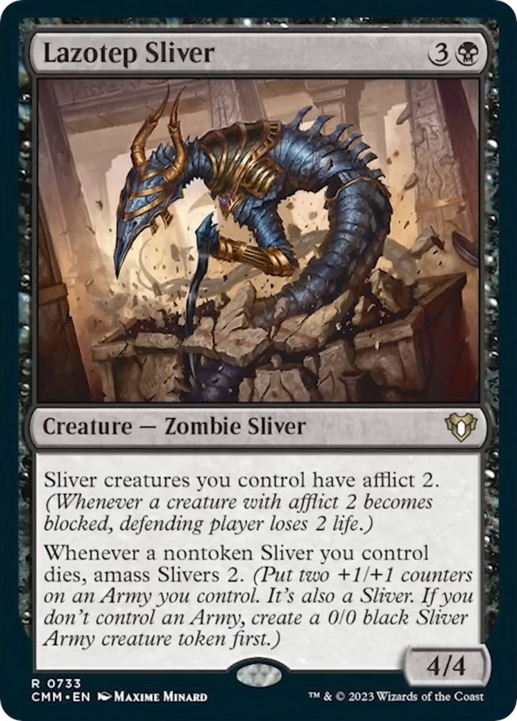 Image for Lazotep Sliver (733) (CMM) - Magic: The Gathering