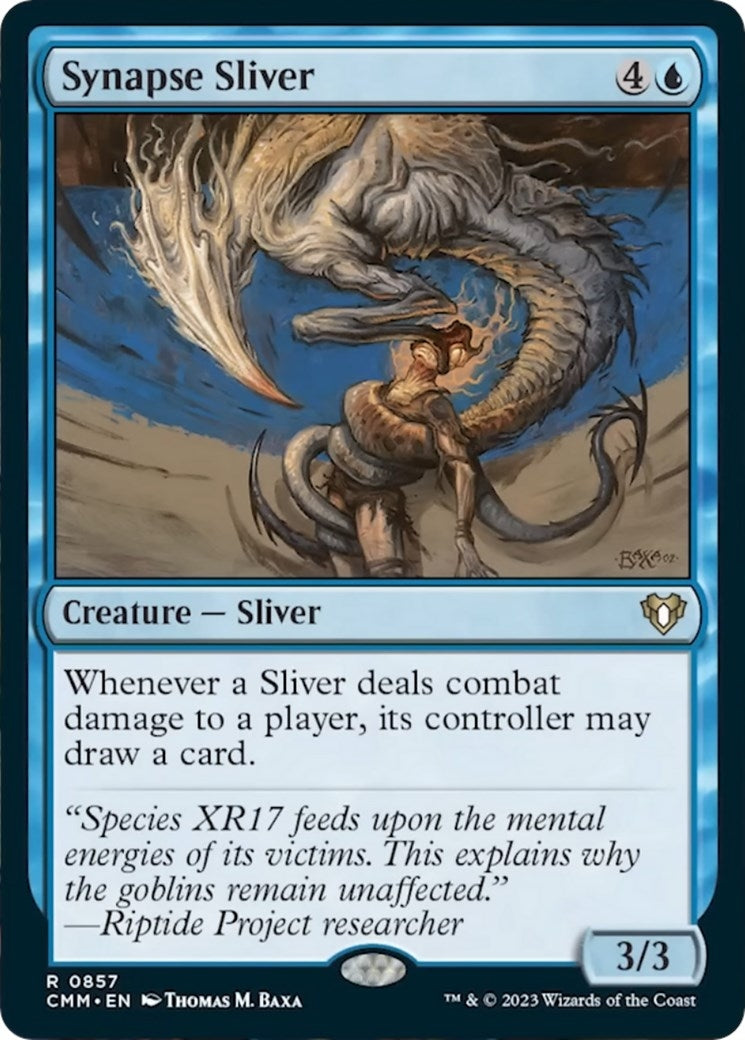 Image for Synapse Sliver (857) (CMM) - Magic: The Gathering