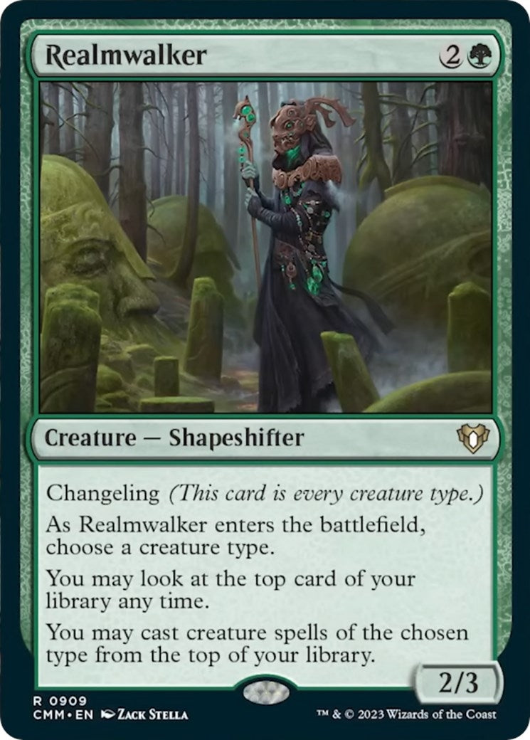 Image for Realmwalker (909) (CMM) - Magic: The Gathering