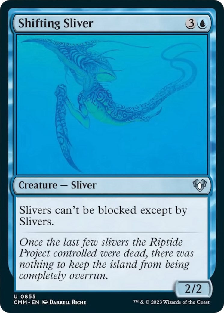 Image for Shifting Sliver (855) (CMM) - Magic: The Gathering