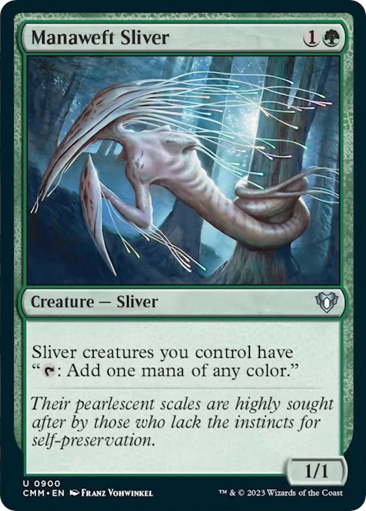 Image for Manaweft Sliver (900) (CMM) - Magic: The Gathering
