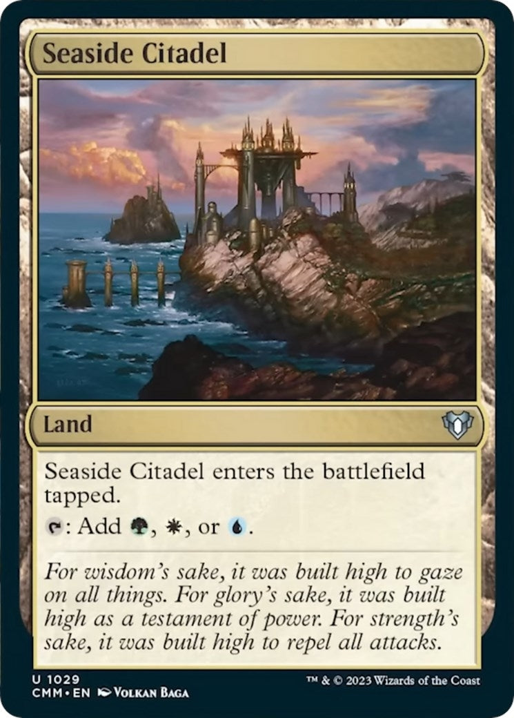Image for Seaside Citadel (1029) (CMM) - Magic: The Gathering