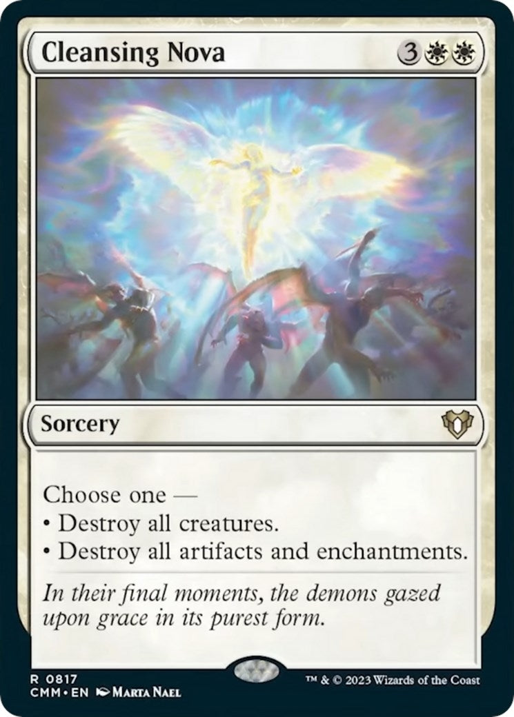 Image for Cleansing Nova (817) (CMM) - Magic: The Gathering