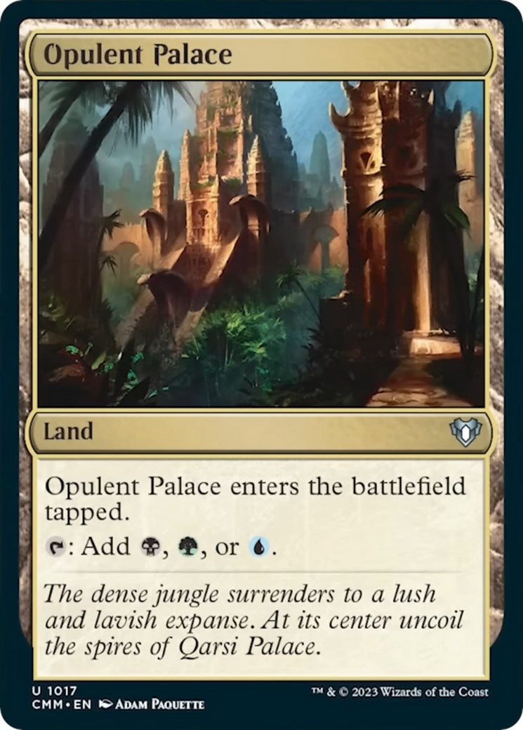 Image for Opulent Palace (1017) (CMM) - Magic: The Gathering