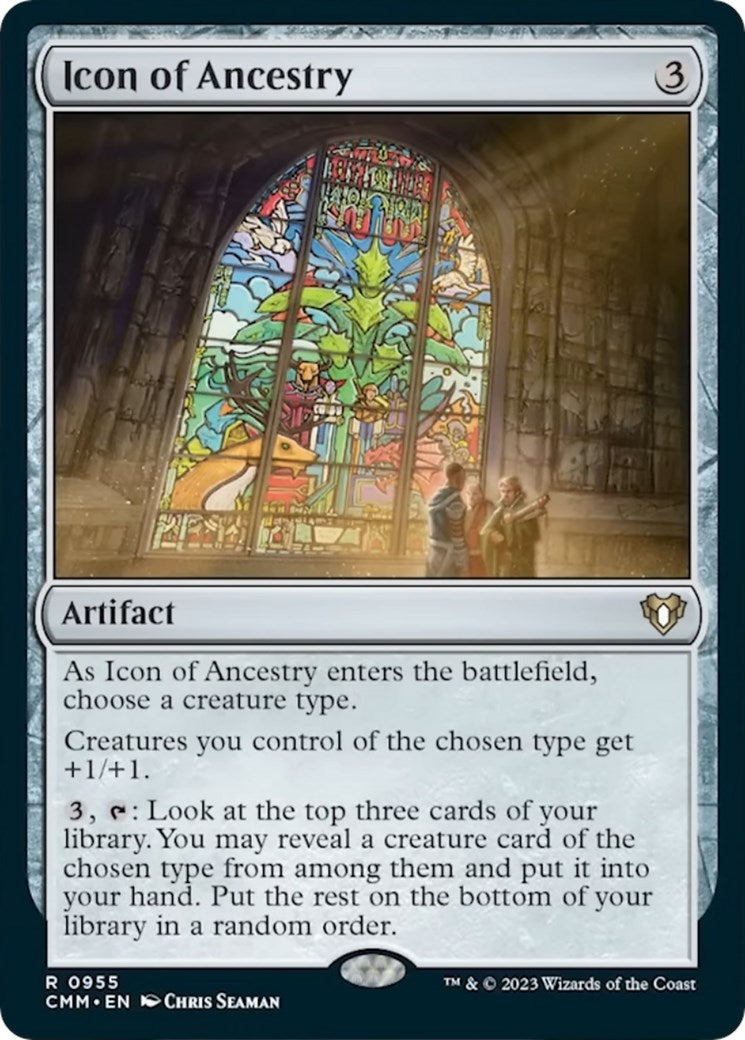 Image for Icon of Ancestry (955) (CMM) - Magic: The Gathering