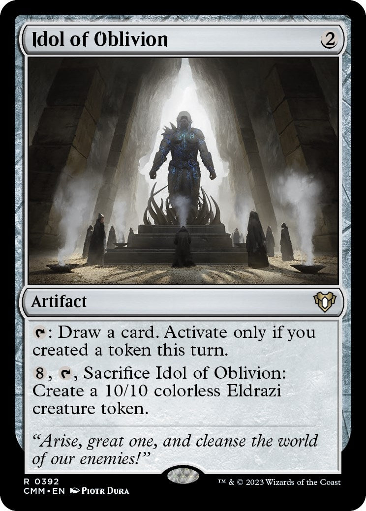 Image for Idol of Oblivion (392) (CMM) - Magic: The Gathering