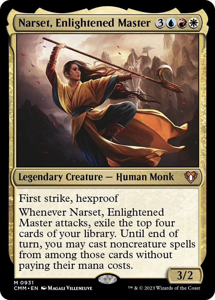 Image for Narset, Enlightened Master (931) (CMM) - Magic: The Gathering