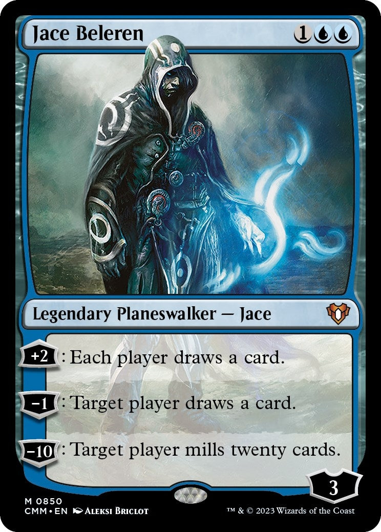 Image for Jace Beleren (850) (CMM) - Magic: The Gathering