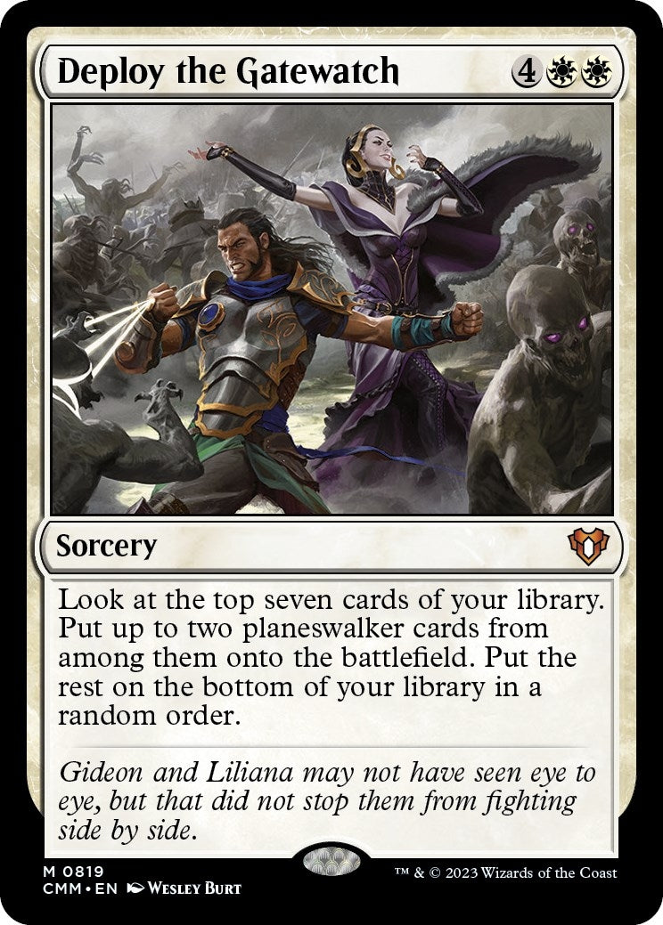 Image for Deploy the Gatewatch (819) (CMM) - Magic: The Gathering