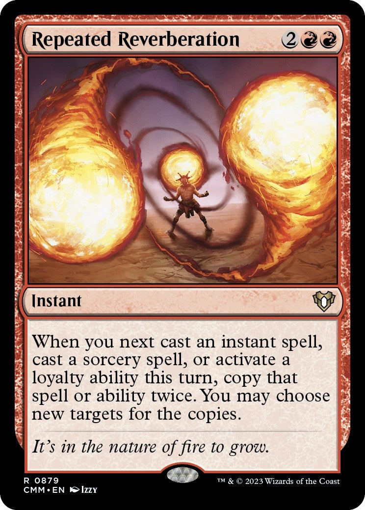 Image for Repeated Reverberation (879) (CMM) - Magic: The Gathering
