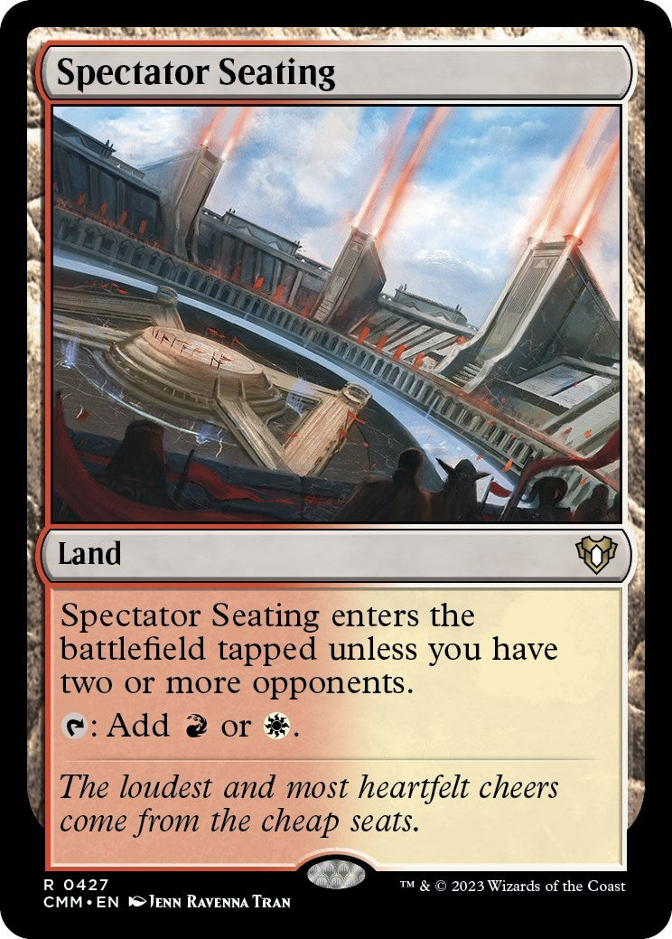 Image for Spectator Seating (427) (CMM) - Magic: The Gathering