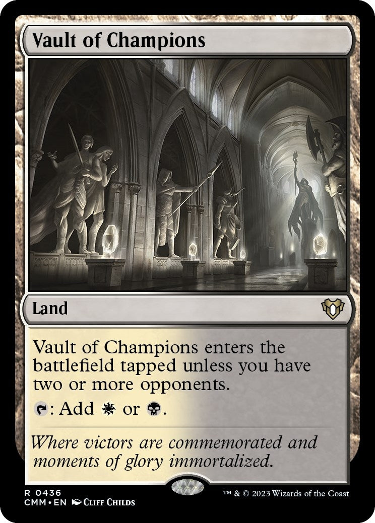 Image for Vault of Champions (436) (CMM) - Magic: The Gathering