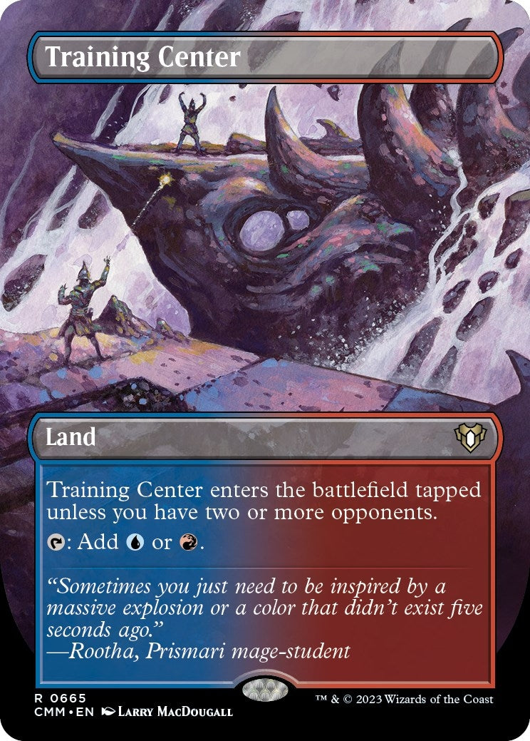 Image for Training Center (Borderless) (665) (CMM) - Magic: The Gathering