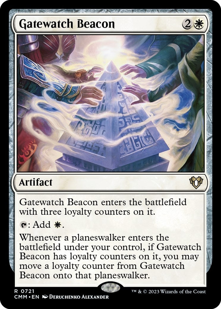 Image for Gatewatch Beacon (721) (CMM) - Magic: The Gathering