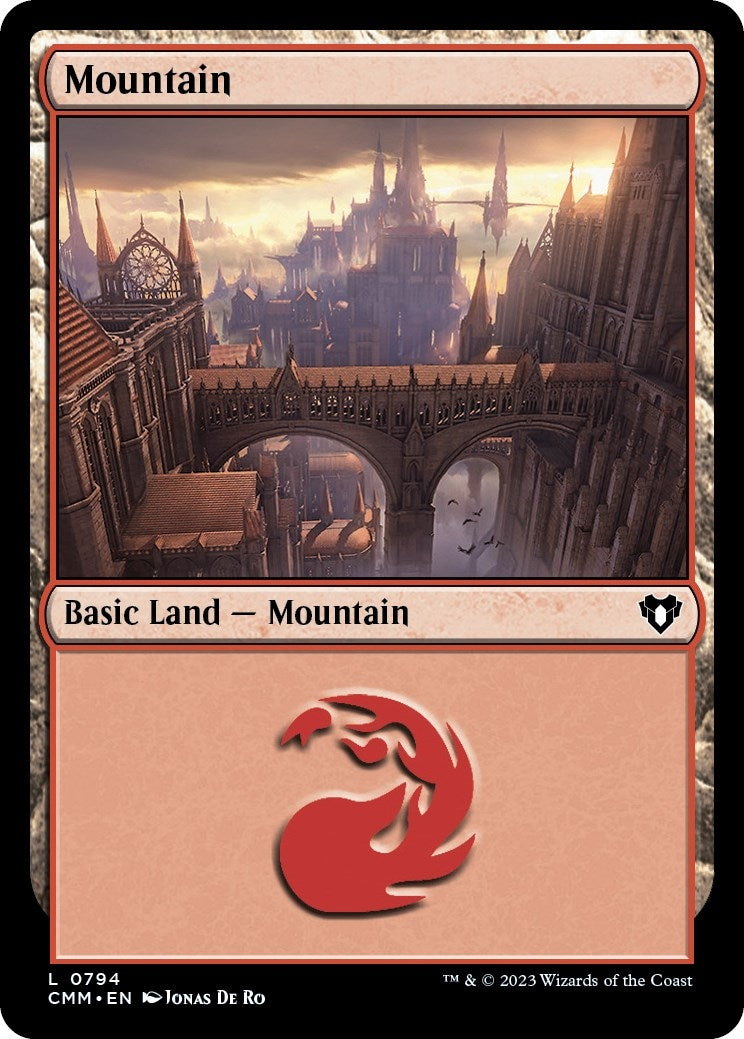Image for Mountain (0794) (794) (CMM) - Magic: The Gathering