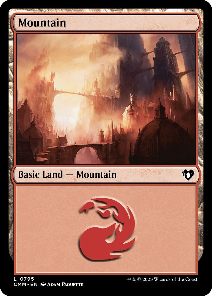 Image for Mountain (0795) (795) (CMM) - Magic: The Gathering
