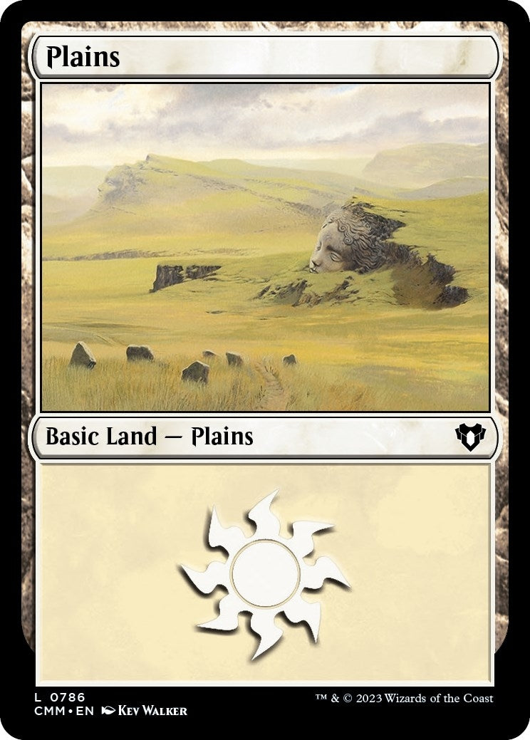 Image for Plains (0786) (786) (CMM) - Magic: The Gathering