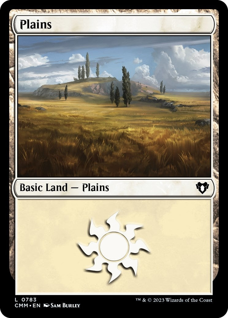 Image for Plains (0783) (783) (CMM) - Magic: The Gathering