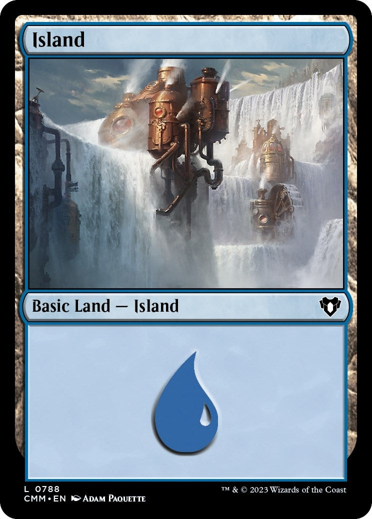 Image for Island (0788) (788) (CMM) - Magic: The Gathering