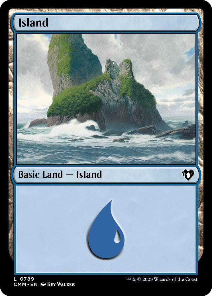 Image for Island (0789) (789) (CMM) - Magic: The Gathering