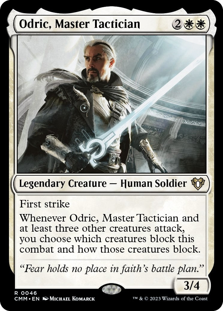 Image for Odric, Master Tactician (46) (CMM) - Magic: The Gathering