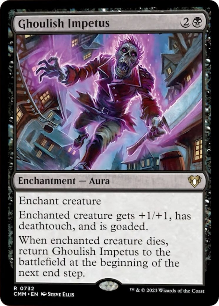 Image for Ghoulish Impetus (732) (CMM) - Magic: The Gathering