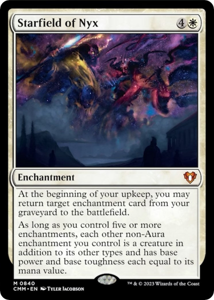 Image for Starfield of Nyx (840) (CMM) - Magic: The Gathering