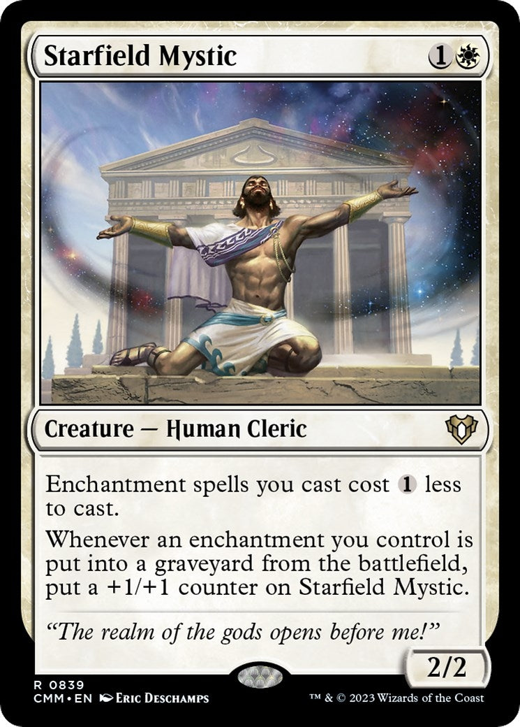 Image for Starfield Mystic (839) (CMM) - Magic: The Gathering