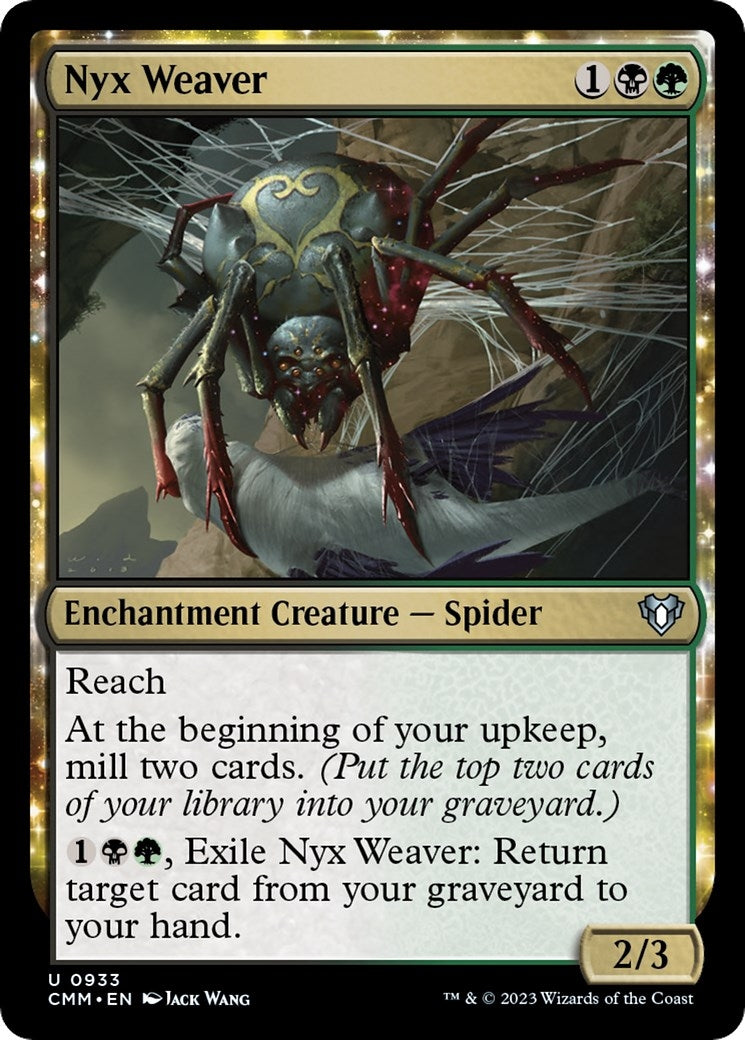 Image for Nyx Weaver (933) (CMM) - Magic: The Gathering