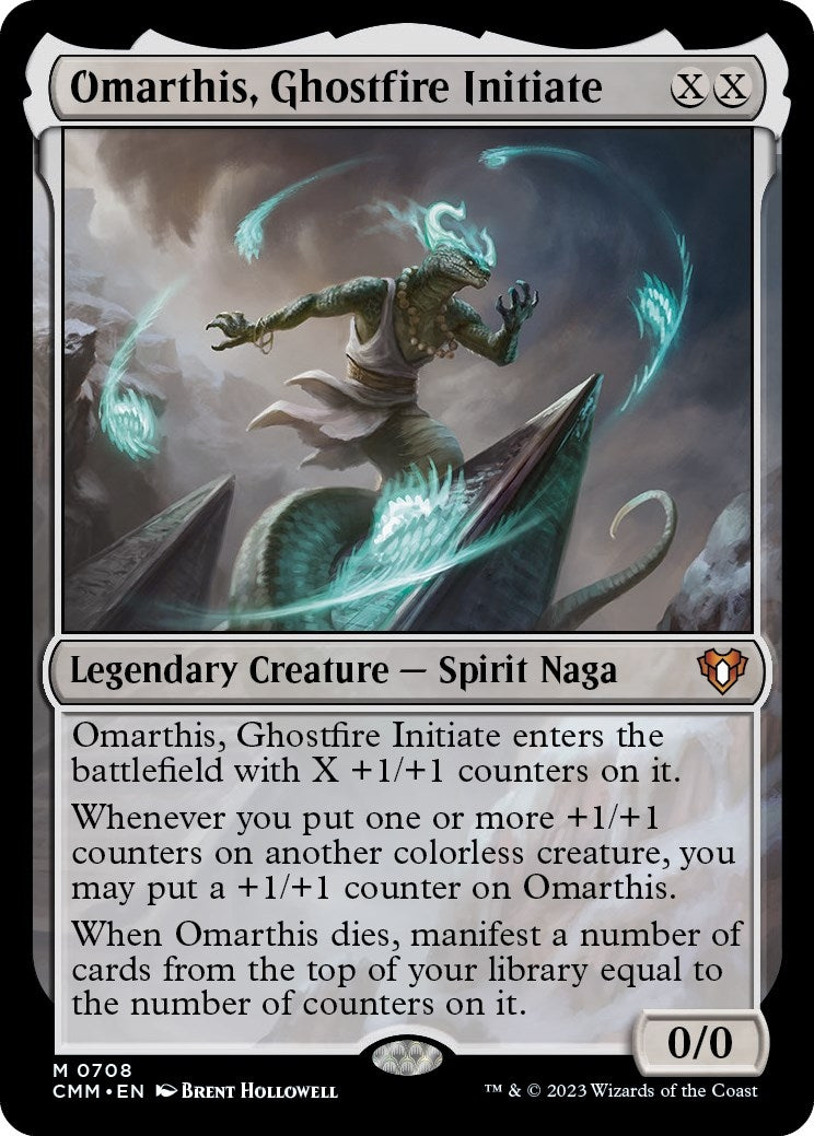 Image for Omarthis, Ghostfire Initiate (708) (CMM) - Magic: The Gathering
