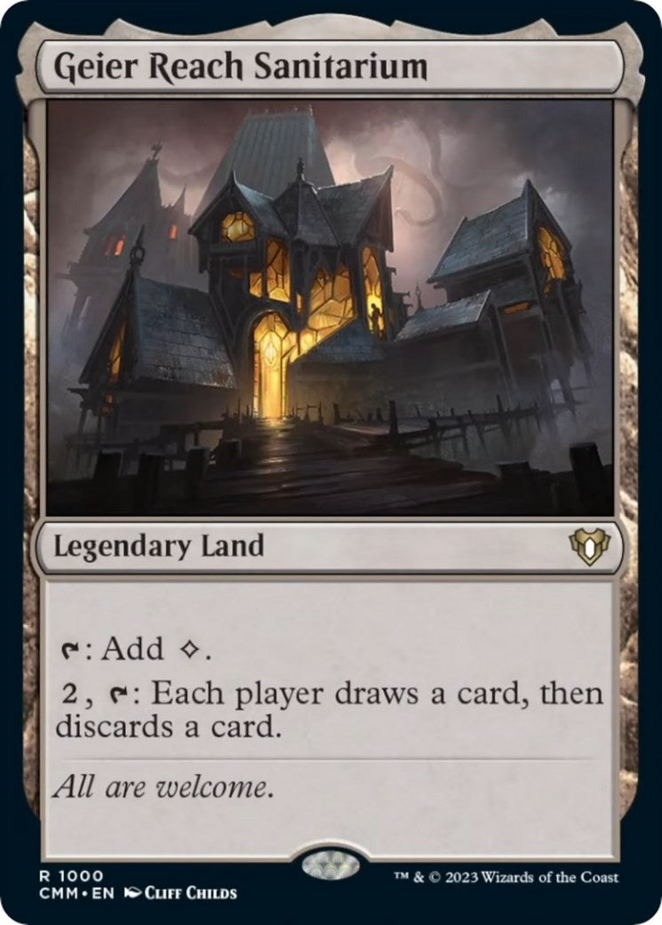 Image for Geier Reach Sanitarium (1000) (CMM) - Magic: The Gathering