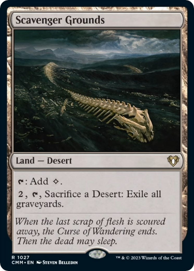 Image for Scavenger Grounds (1027) (CMM) - Magic: The Gathering
