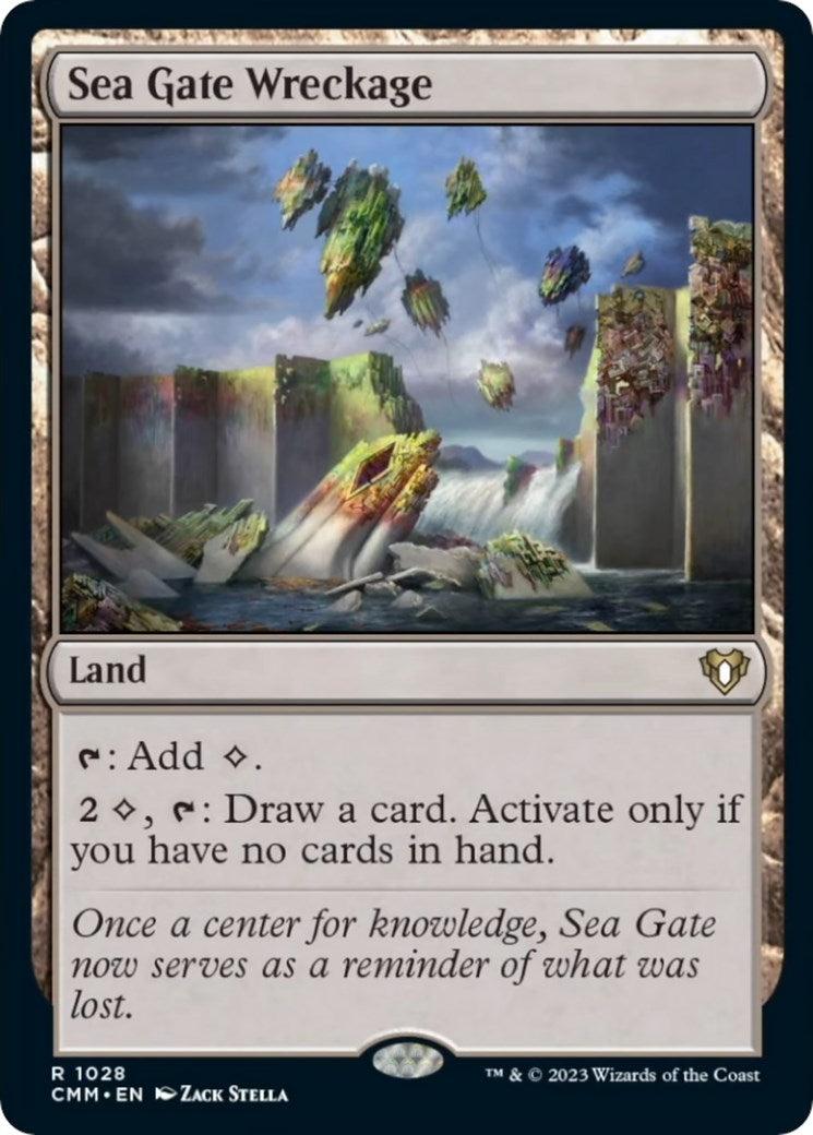 Image for Sea Gate Wreckage (1028) (CMM) - Magic: The Gathering