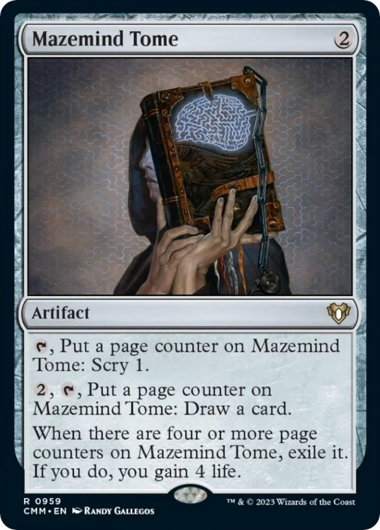 Image for Mazemind Tome (959) (CMM) - Magic: The Gathering