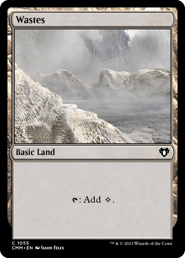 Image for Wastes (1055) (1055) (CMM) - Magic: The Gathering