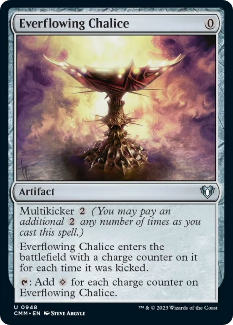 Image for Everflowing Chalice (948) (CMM) - Magic: The Gathering