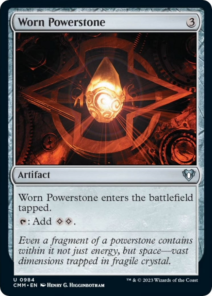 Image for Worn Powerstone (984) (CMM) - Magic: The Gathering