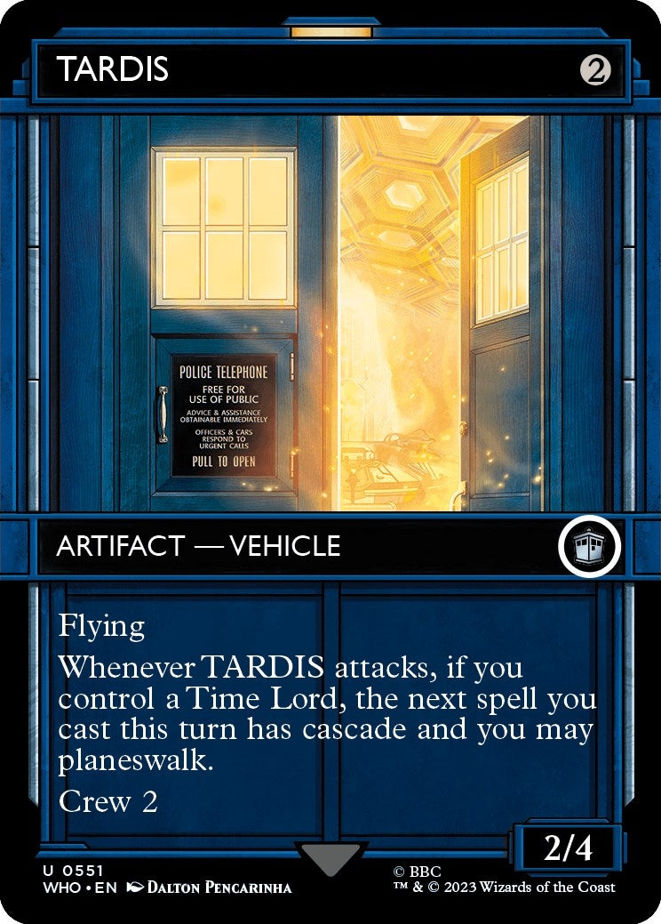 Image for TARDIS (Showcase) (551) (WHO) - Magic: The Gathering