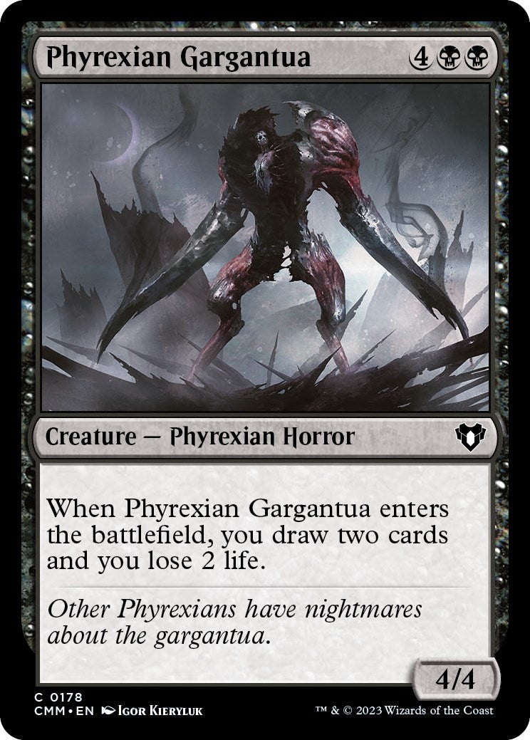 Image for Phyrexian Gargantua (178) (CMM) - Magic: The Gathering