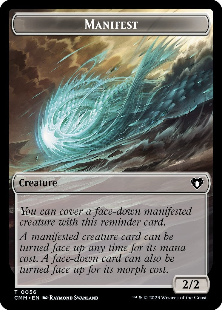 Image for Manifest // Eldrazi Scion Double-Sided Token (56 // 2) (CMM) - Magic: The Gathering