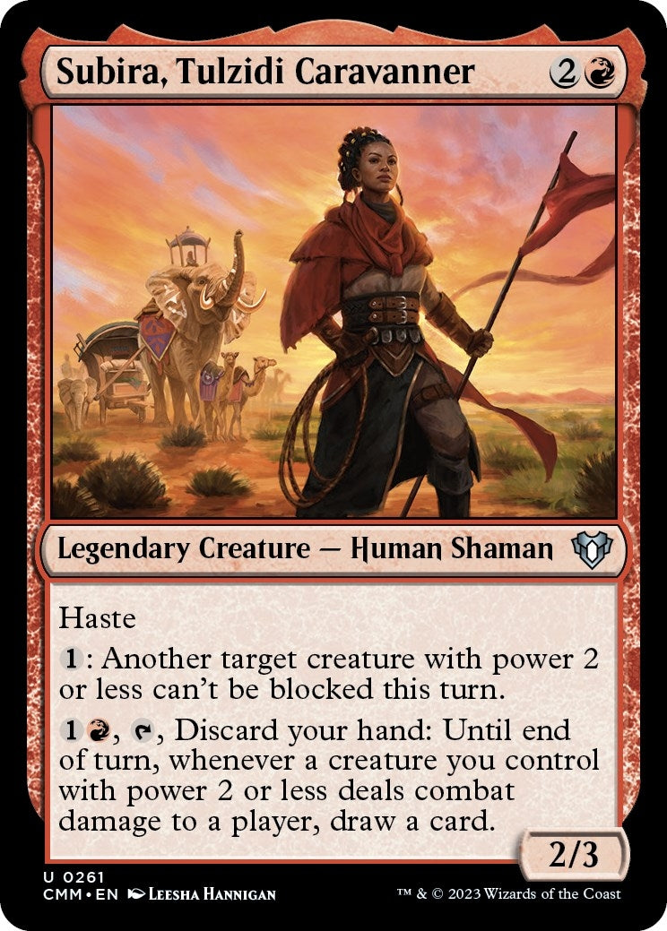 Image for Subira, Tulzidi Caravanner (261) (CMM) - Magic: The Gathering