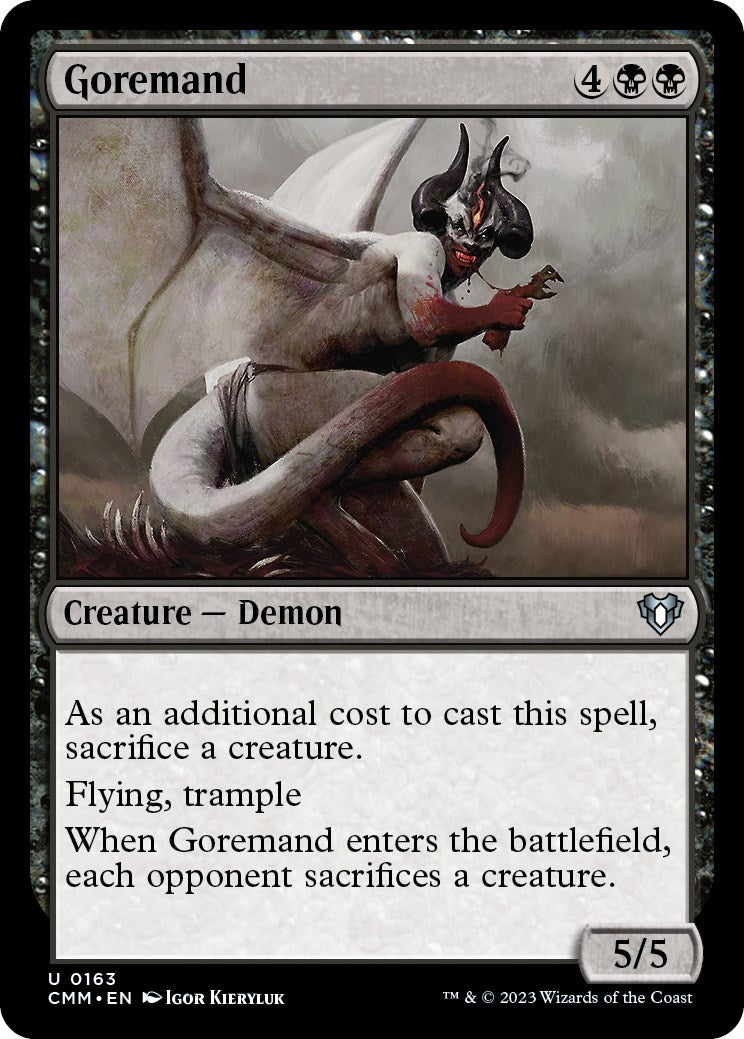 Image for Goremand (163) (CMM) - Magic: The Gathering