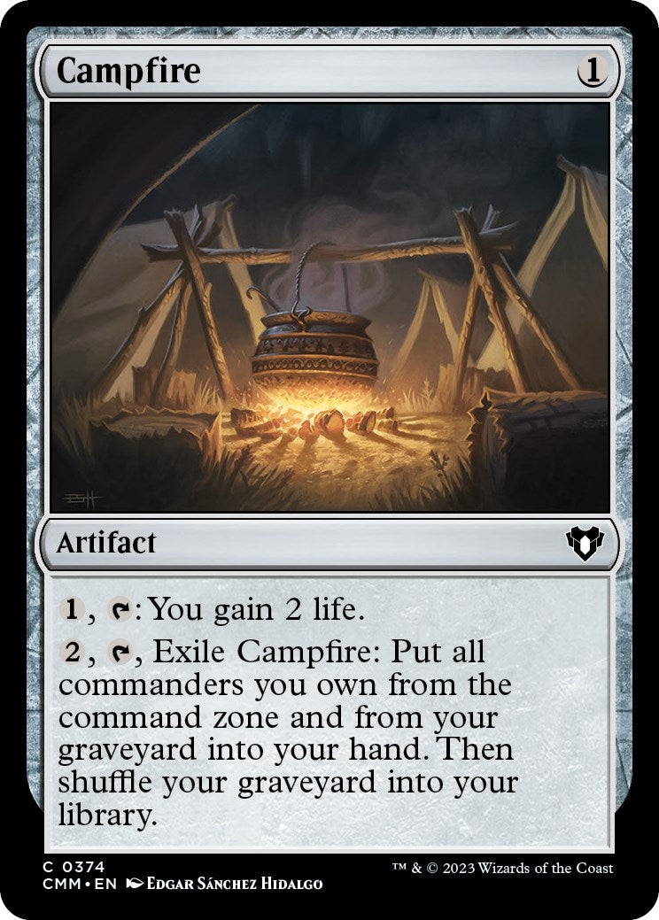 Image for Campfire (374) (CMM) - Magic: The Gathering