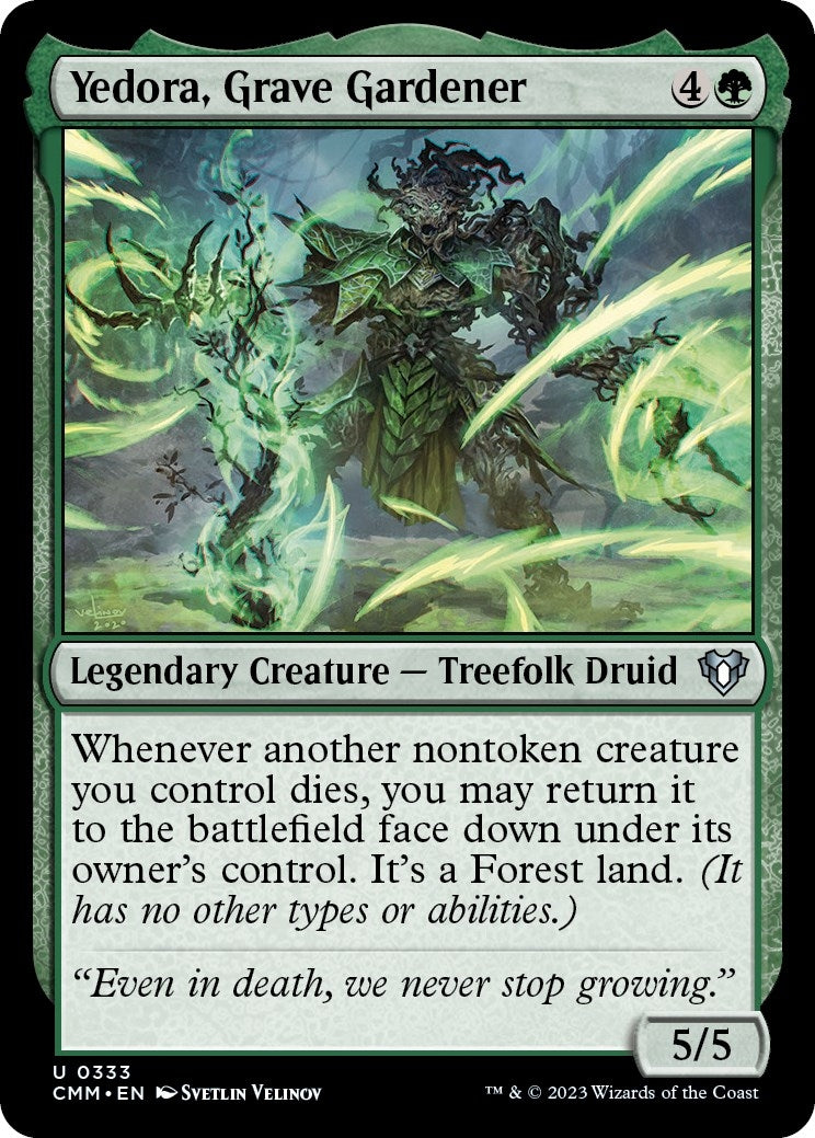 Image for Yedora, Grave Gardener (333) (CMM) - Magic: The Gathering