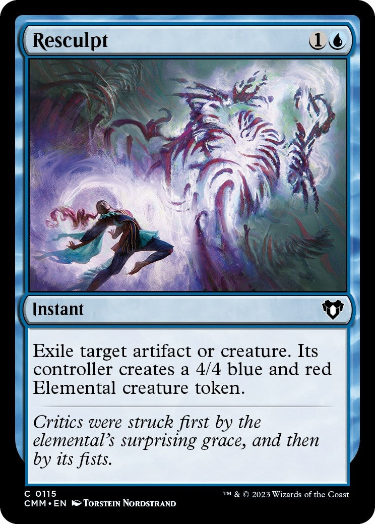 Image for Resculpt (115) (CMM) - Magic: The Gathering