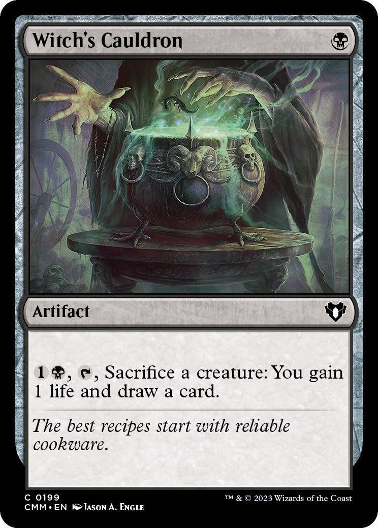 Image for Witch's Cauldron (199) (CMM) - Magic: The Gathering