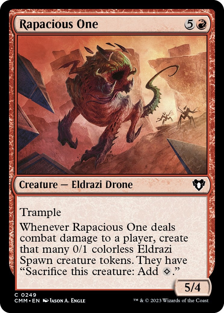 Image for Rapacious One (249) (CMM) - Magic: The Gathering