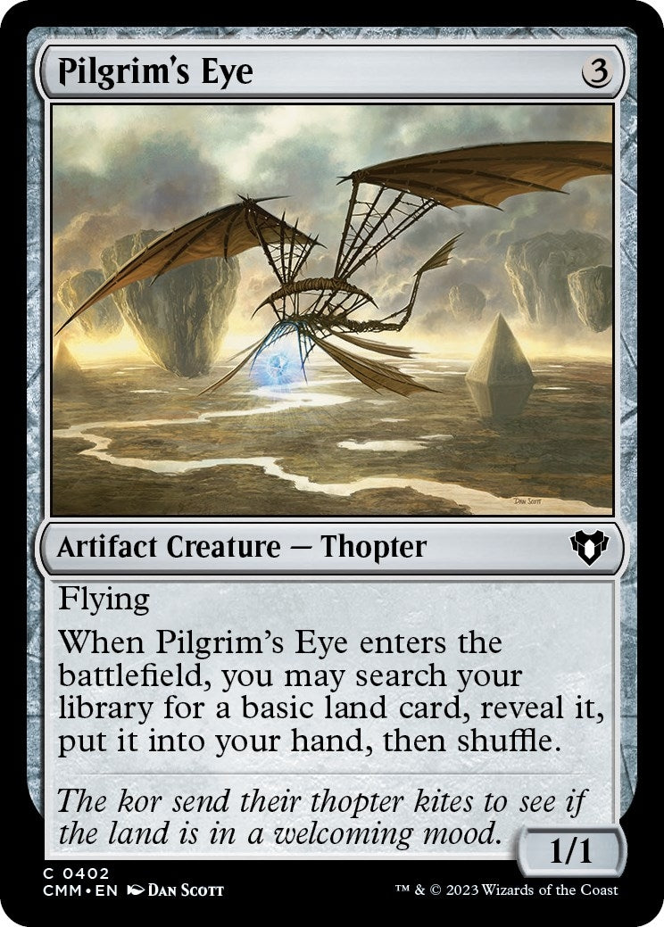 Image for Pilgrim's Eye (402) (CMM) - Magic: The Gathering