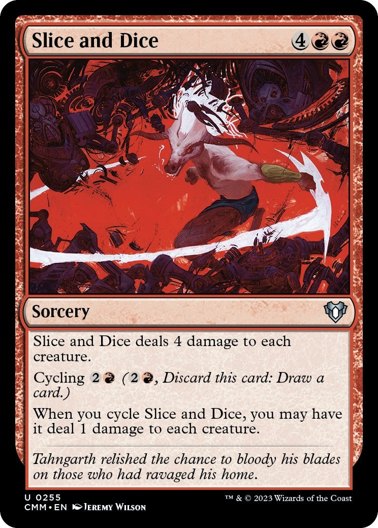 Image for Slice and Dice (255) (CMM) - Magic: The Gathering