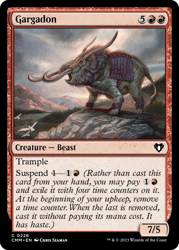 Image for Gargadon (226) (CMM) - Magic: The Gathering